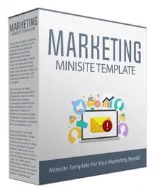 Marketing Minisite Template V53